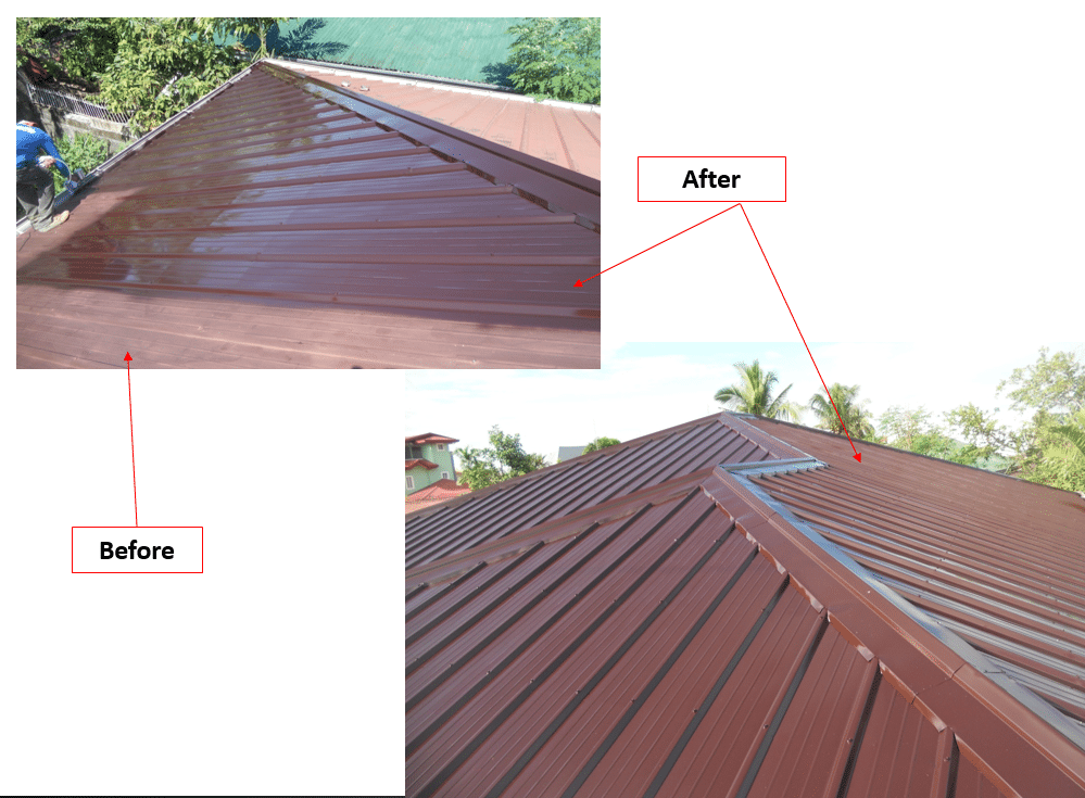 Repaint your roof and prepare your roof for New Year.