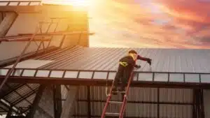 Poor commercial roof dangers in assembly